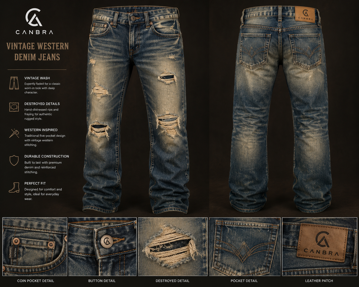 Western vintage Jeans
