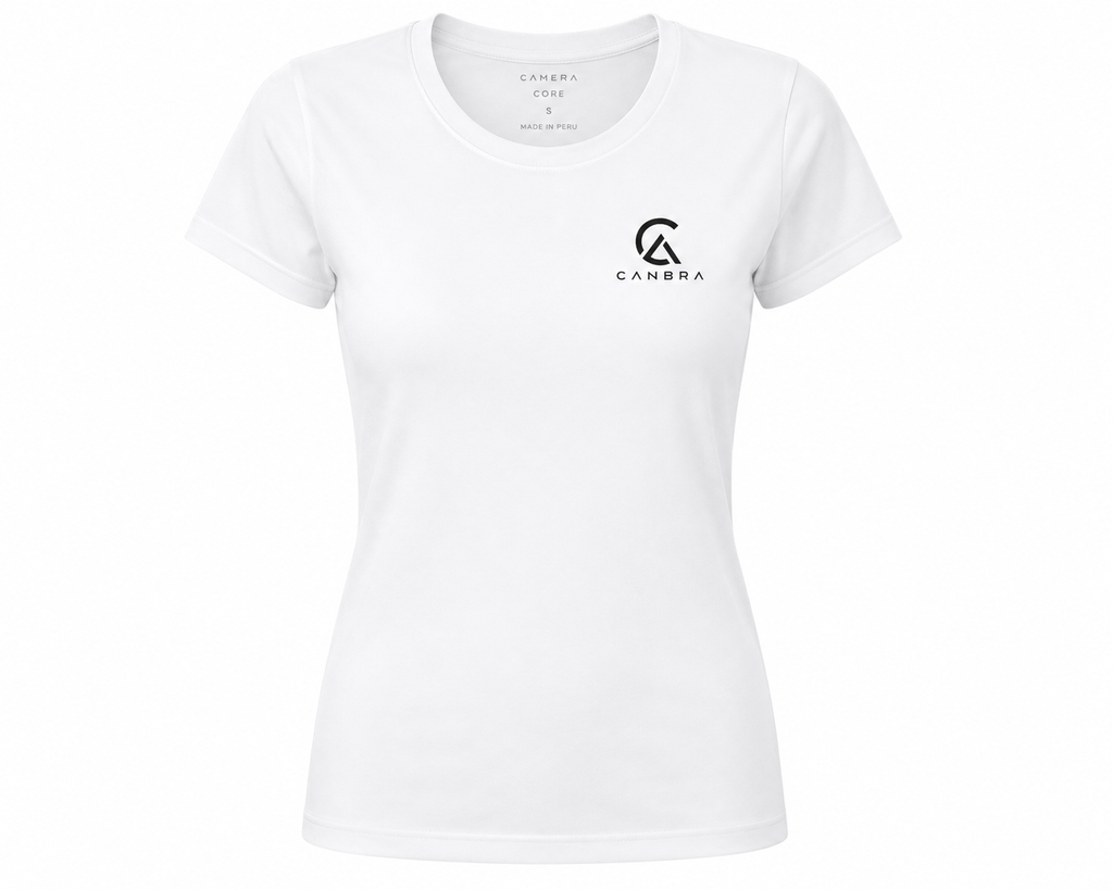Women's Canbra Core Tee White