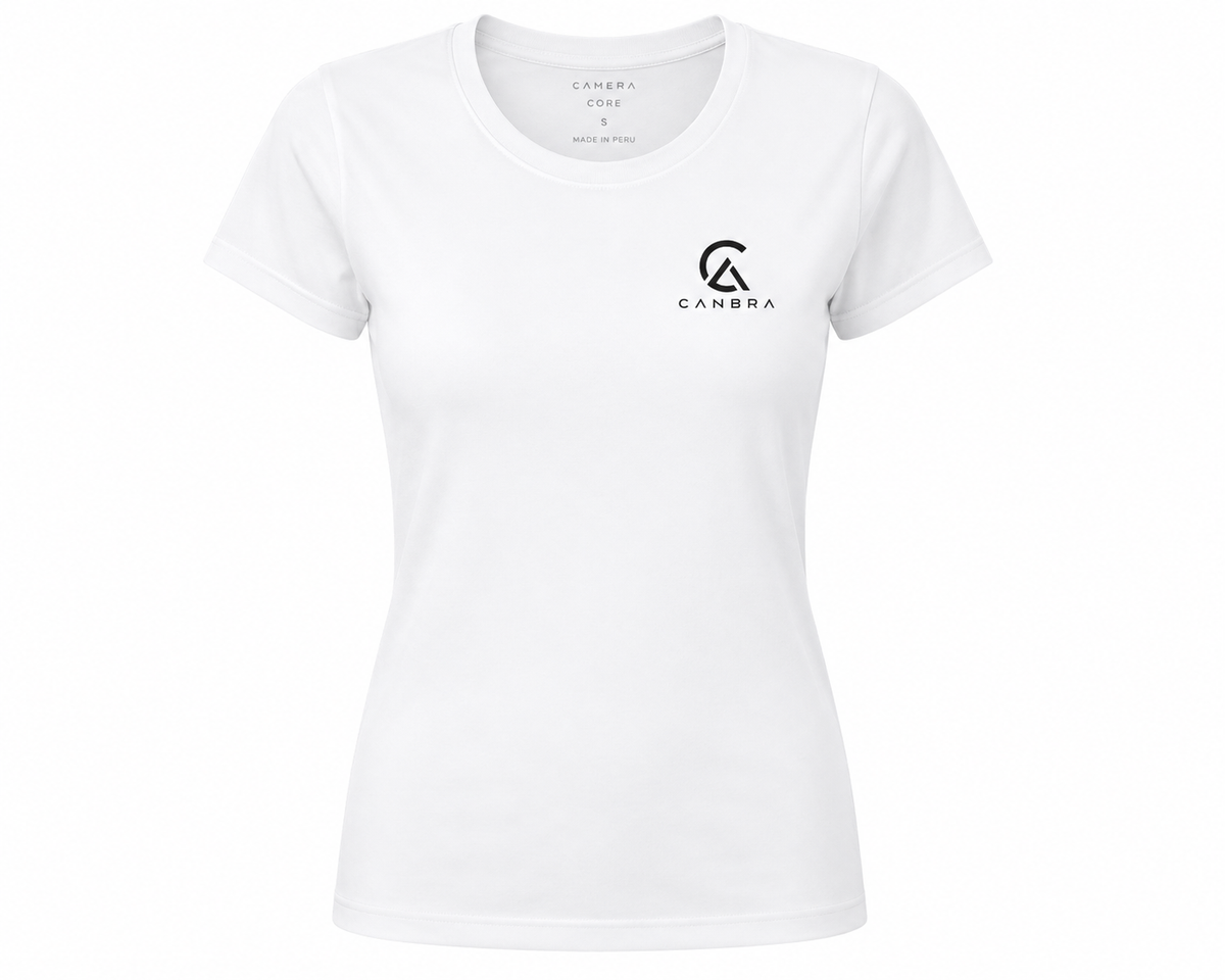 Women's Canbra Core Tee White