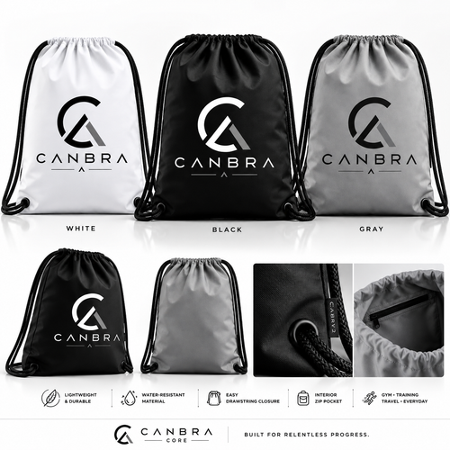Canbra Core Draw-String backpack Black