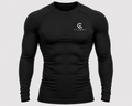 Men's long sleeve Compression Tee Black