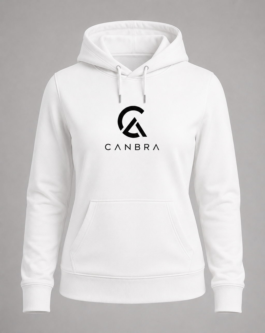 White women's Canbra Core Hoodie