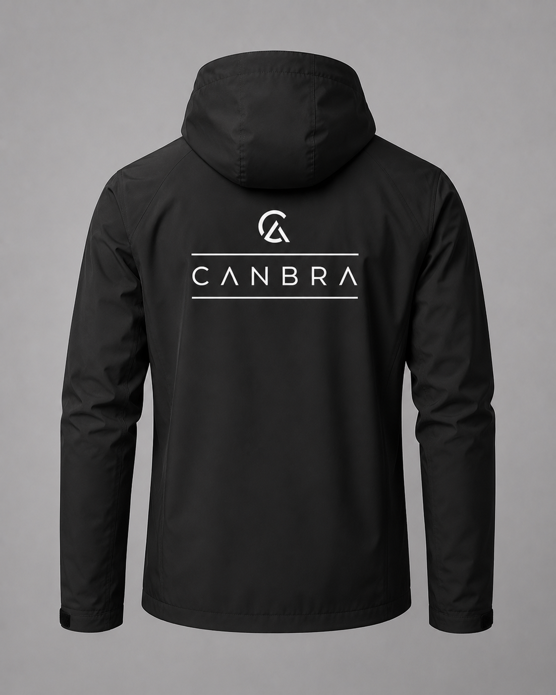 Black Canbra Core all-weather waterproof Jacket