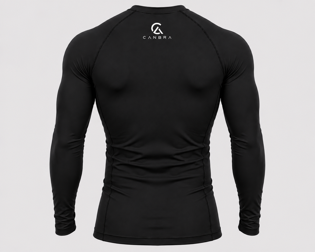 Men's long sleeve Compression Tee Black