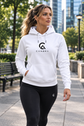 White women's Canbra Core Hoodie