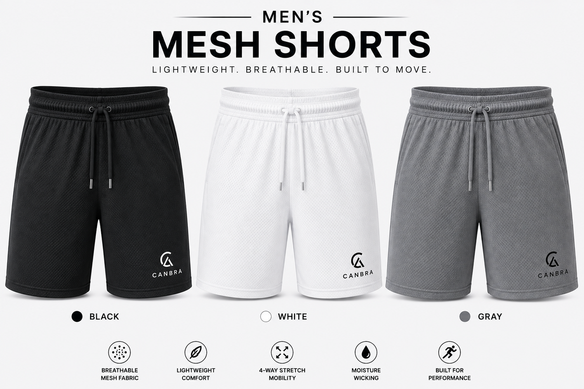 Men's Canbra Everyday Shorts whit